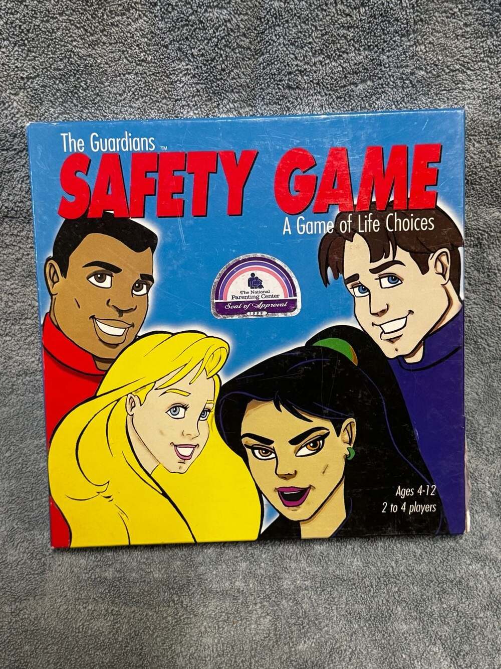 Vintage The Guardians Safety Game: A Game of Life Choices Street Smart Kids 1999
